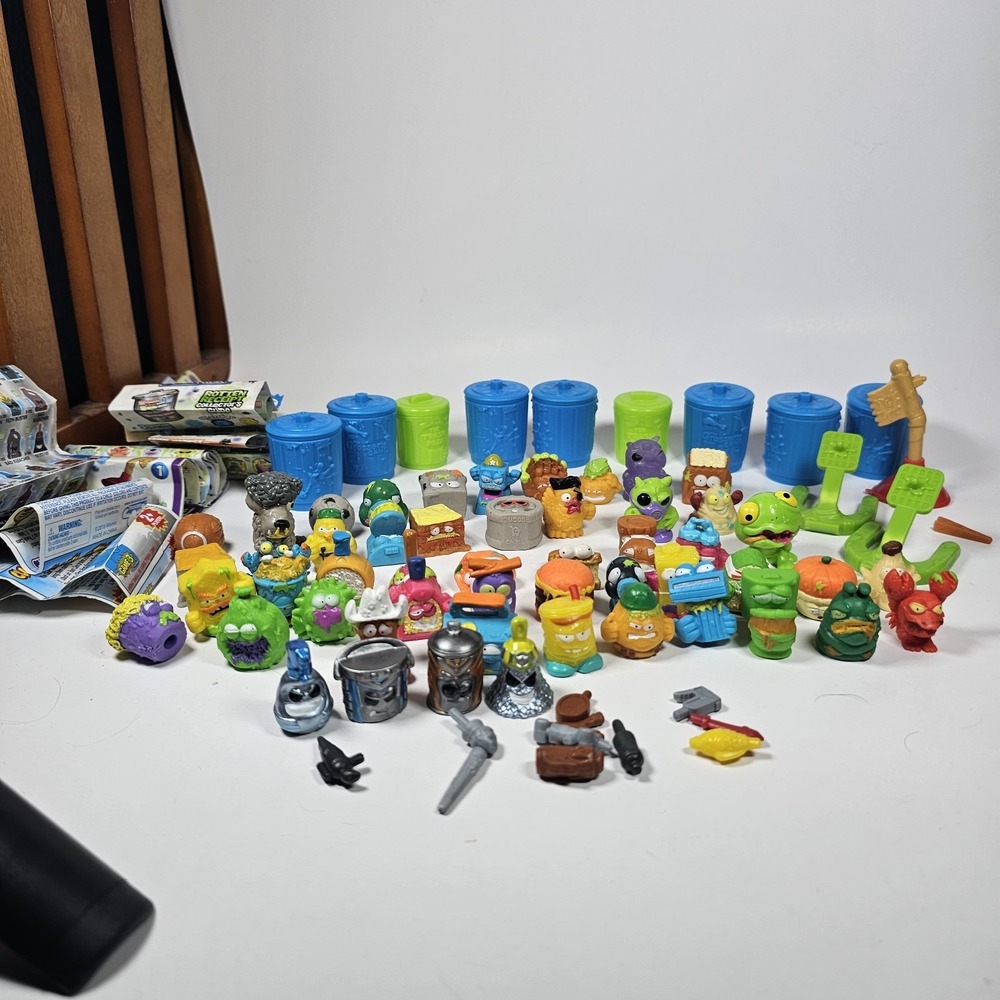 Bulk Lot Of Trash Pack Trashies & Grossery Gang Bundle - Moose Enterprise